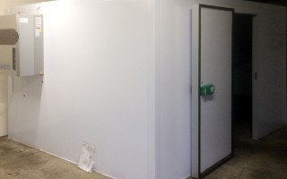 COLD ROOM INSTALLATION OF BEG AT HOOK